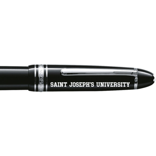 Saint Joseph&#39;s Montblanc Meisterstück LeGrand Rollerball Pen in Platinum Shot #2