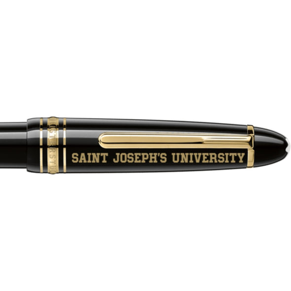 Saint Joseph's Montblanc Meisterstück Midsize Ballpoint Pen in Gold Shot #2