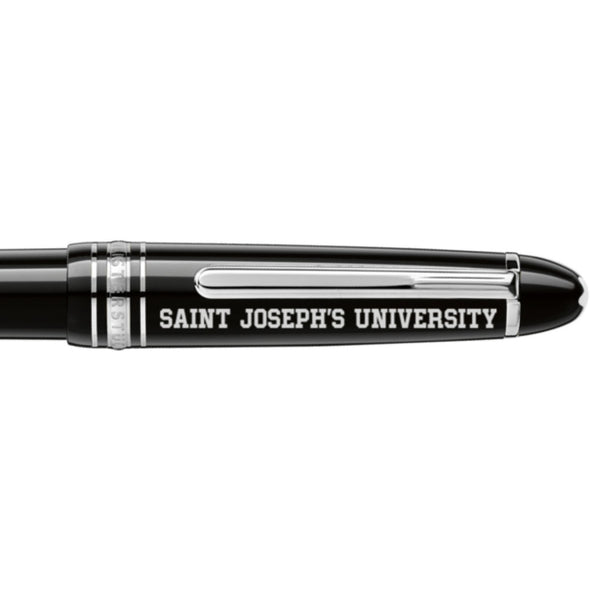 Saint Joseph's Montblanc Meisterstück Midsize Platinum-Coated Ballpoint Pen Shot #2