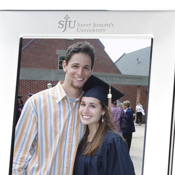 Saint Joseph's Polished Pewter 5x7 Picture Frame Shot #2
