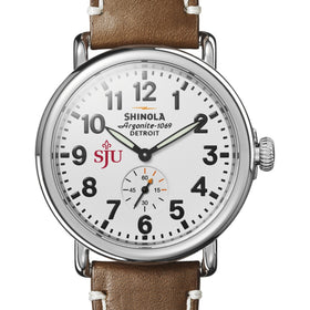 Saint Joseph&#39;s Shinola Watch, The Runwell 41mm White Dial Shot #1