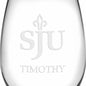 Saint Joseph's Stemless Wine Glasses Made in the USA - Set of 2 Shot #3