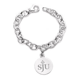Saint Joseph&#39;s Sterling Silver Charm Bracelet Shot #1