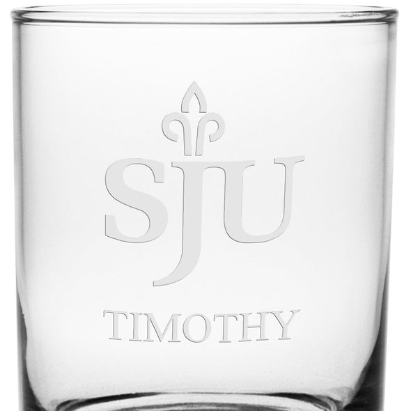 Saint Joseph&#39;s Tumbler Glasses - Set of 2 Made in USA Shot #3