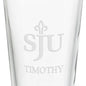 Saint Joseph's University 16 oz Pint Glass- Set of 2 Shot #3