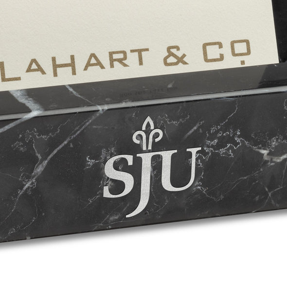 Saint Joseph's University Marble Business Card Holder Shot #2