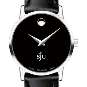 Saint Joseph's Women's Movado Museum with Leather Strap Shot #1