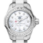 Saint Joseph's Women's TAG Heuer Steel Aquaracer with Diamond Dial & Bezel Shot #1