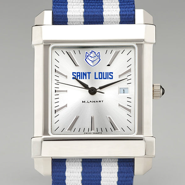 Saint Louis University Collegiate Watch with RAF Nylon Strap for Men Shot #1