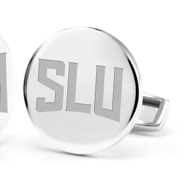 Saint Louis University Cufflinks in Sterling Silver Shot #2