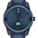 Saint Louis University Men's Movado BOLD Blue Ion with Date Window