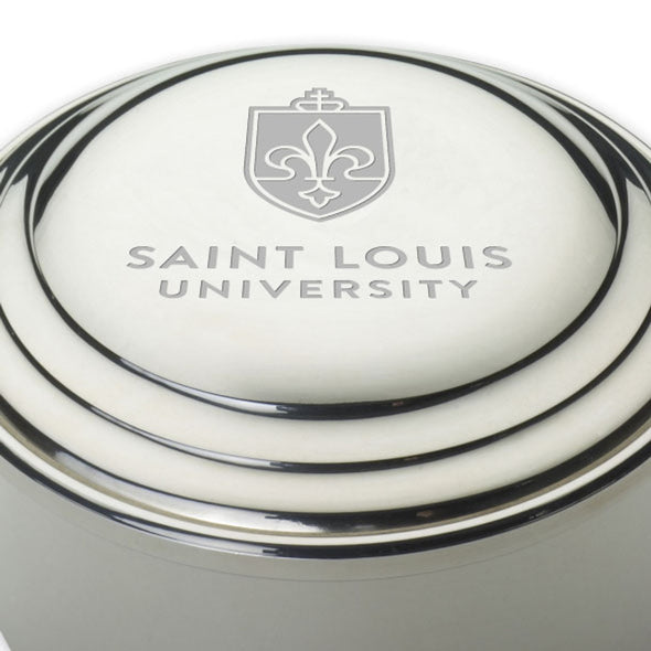 Saint Louis University Pewter Keepsake Box Shot #2