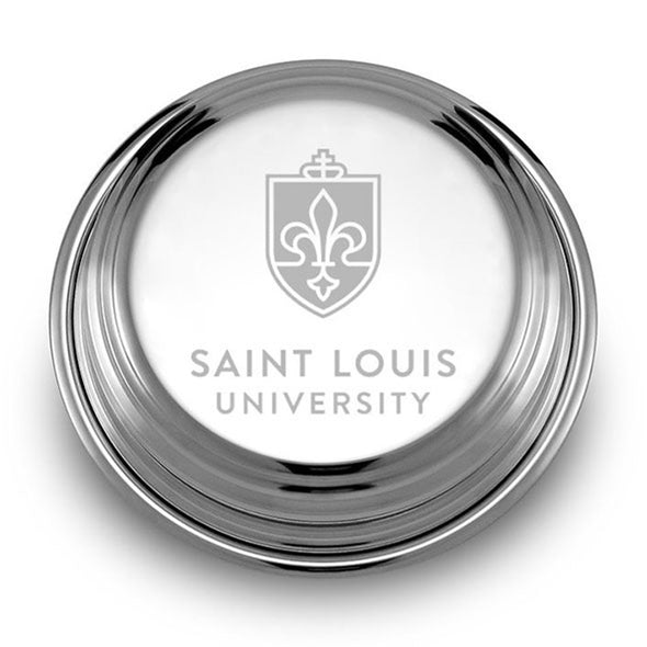Saint Louis University Pewter Paperweight Shot #1