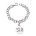Saint Louis University Sterling Silver Charm Bracelet