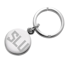Saint Louis University Sterling Silver Insignia Key Ring Shot #1