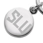Saint Louis University Sterling Silver Insignia Key Ring Shot #2