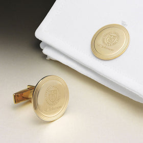 SC Johnson College 18K Gold Cufflinks Shot #1