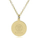 SC Johnson College 18K Gold Pendant & Chain