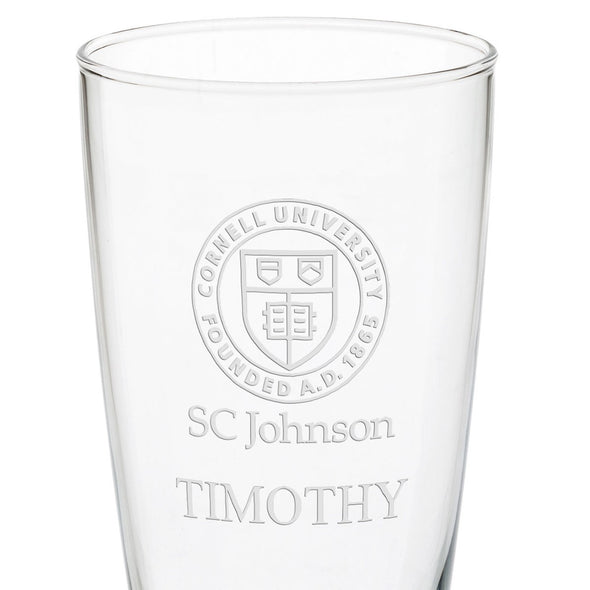 SC Johnson College 20oz Pilsner Glasses - Set of 2 Shot #3