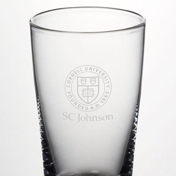 SC Johnson College Ascutney Pint Glass by Simon Pearce Shot #2