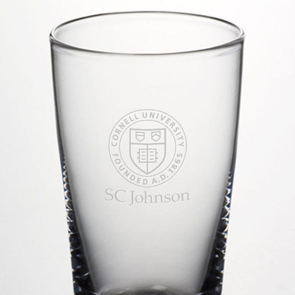 SC Johnson College Ascutney Pint Glasses by Simon Pearce Shot #2