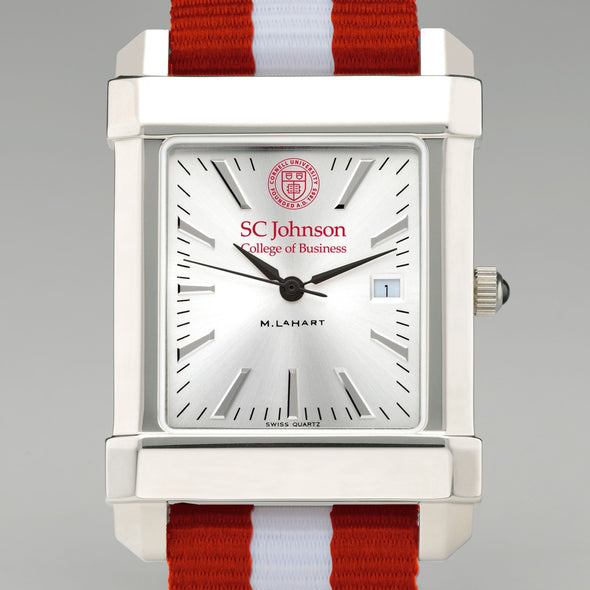 SC Johnson College Collegiate Watch with RAF Nylon Strap for Men Shot #1