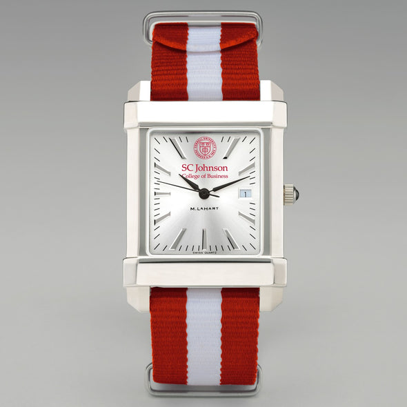 SC Johnson College Collegiate Watch with RAF Nylon Strap for Men Shot #2