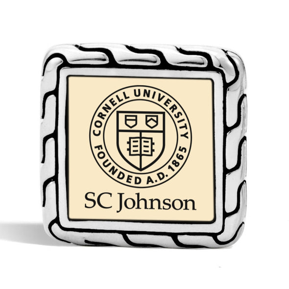 SC Johnson College Cufflinks by John Hardy with 18K Gold Shot #3
