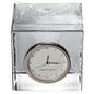SC Johnson College Glass Desk Clock by Simon Pearce Shot #2