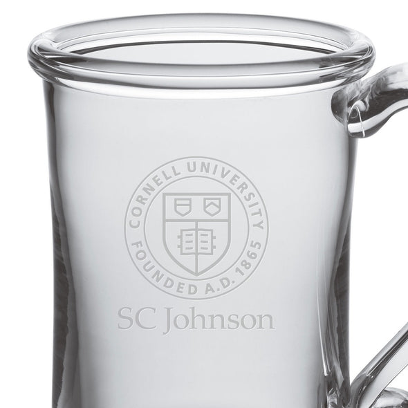 SC Johnson College Glass Tankard by Simon Pearce Shot #2