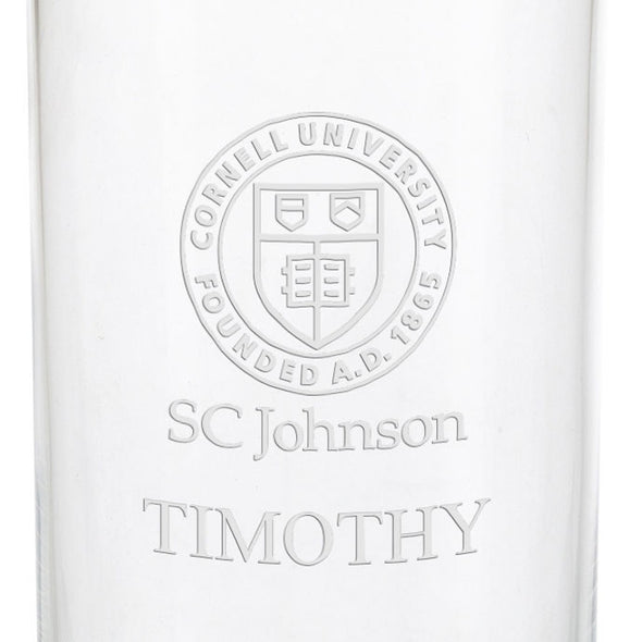 SC Johnson College Iced Beverage Glasses - Set of 2 Shot #3