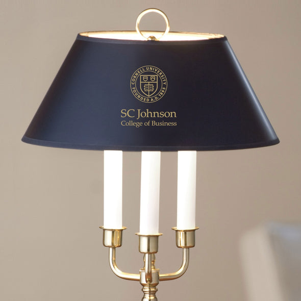 SC Johnson College Lamp in Brass &amp; Marble Shot #2