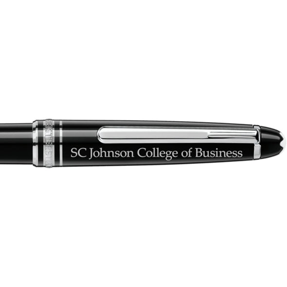 SC Johnson College Montblanc Meisterstück Classique Ballpoint Pen in Platinum Shot #2