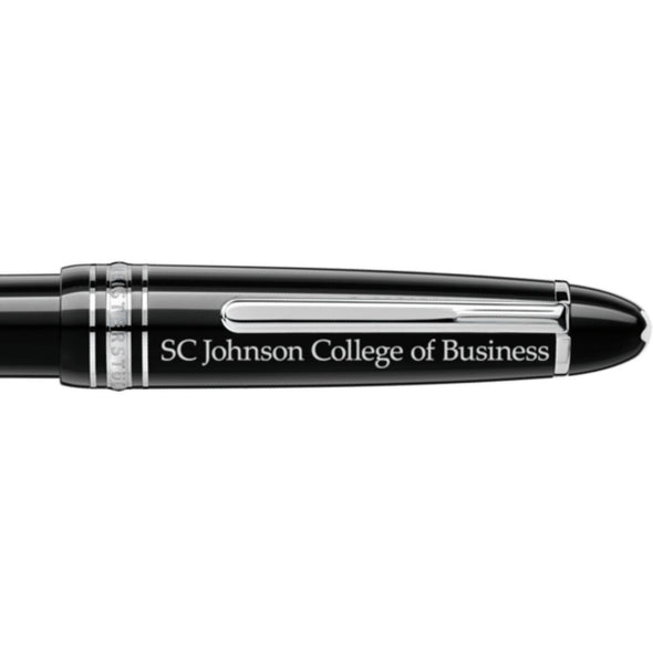 SC Johnson College Montblanc Meisterstück LeGrand Ballpoint Pen in Platinum Shot #2