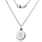 SC Johnson College Necklace with Charm in Sterling Silver Shot #2