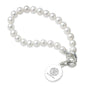 SC Johnson College Pearl Bracelet with Sterling Silver Charm Shot #1