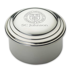 SC Johnson College Pewter Keepsake Box Shot #1
