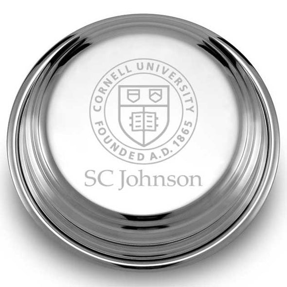 SC Johnson College Pewter Paperweight Shot #2