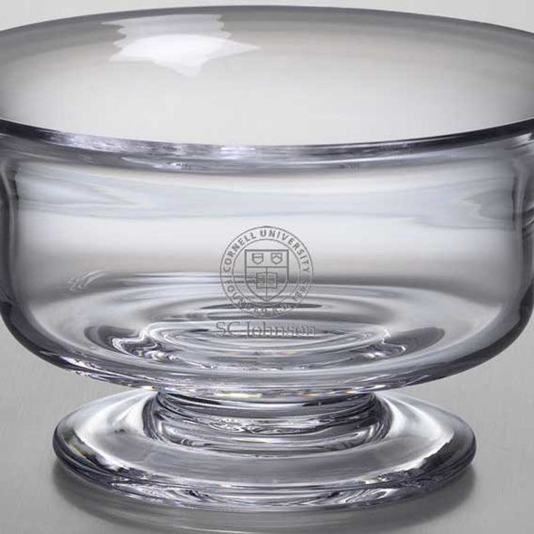 SC Johnson College Simon Pearce Glass Revere Bowl Med Shot #2