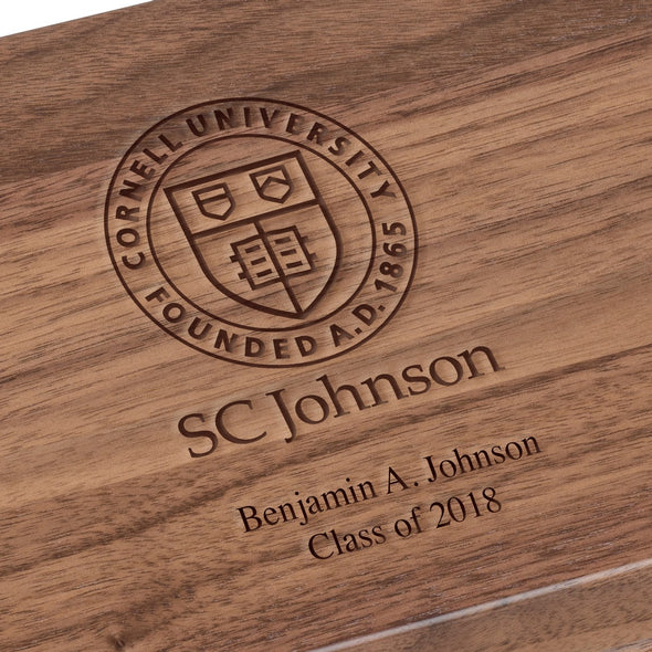 SC Johnson College Solid Walnut Desk Box Shot #3