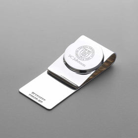 SC Johnson College Sterling Silver Money Clip Shot #1