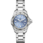 SC Johnson College Women's TAG Heuer Steel Aquaracer with Blue Sunray Dial Shot #2