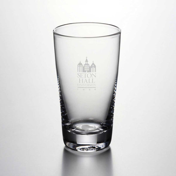 Seton Hall Ascutney Pint Glass by Simon Pearce Shot #1
