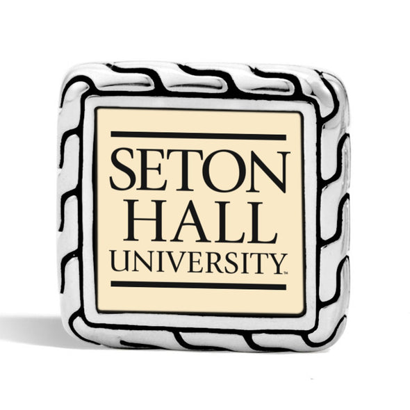 Seton Hall Cufflinks by John Hardy with 18K Gold Shot #3