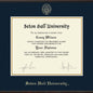 Seton Hall Diploma Frame, the Fidelitas Shot #2