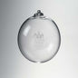 Seton Hall Glass Ornament by Simon Pearce Shot #1