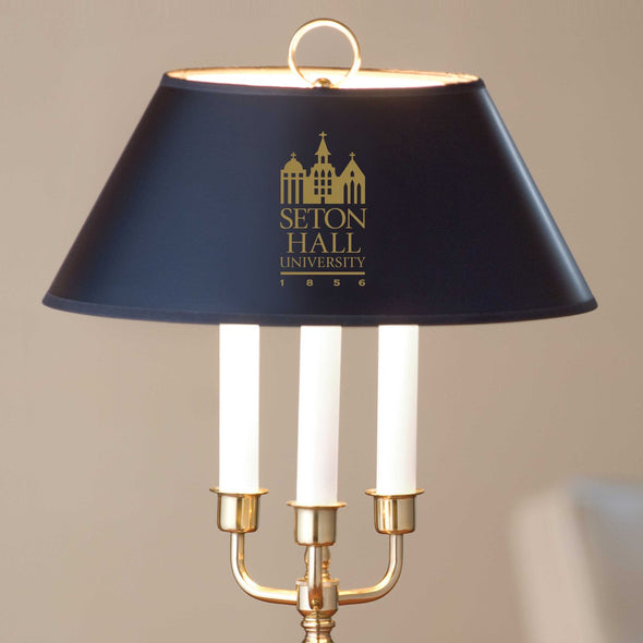 Seton Hall Lamp in Brass &amp; Marble Shot #2