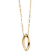 Seton Hall Monica Rich Kosann Poesy Ring Necklace in Gold