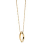 Seton Hall Monica Rich Kosann Poesy Ring Necklace in Gold Shot #2
