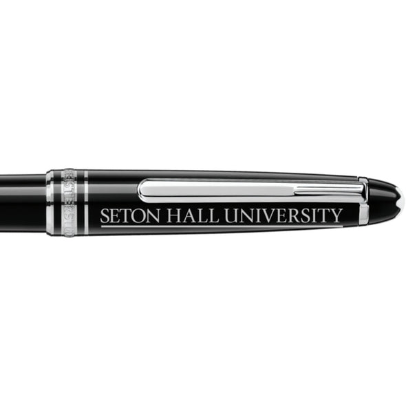 Seton Hall Montblanc Meisterstück Classique Ballpoint Pen in Platinum Shot #2